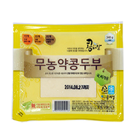 콩세알 무농약 콩두부(찌개용) 340g