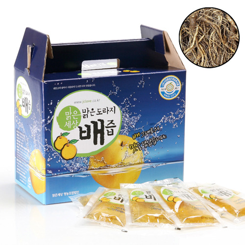 2016년 햇배 8월17일 출시 맑은도라지배즙120ml(100팩)